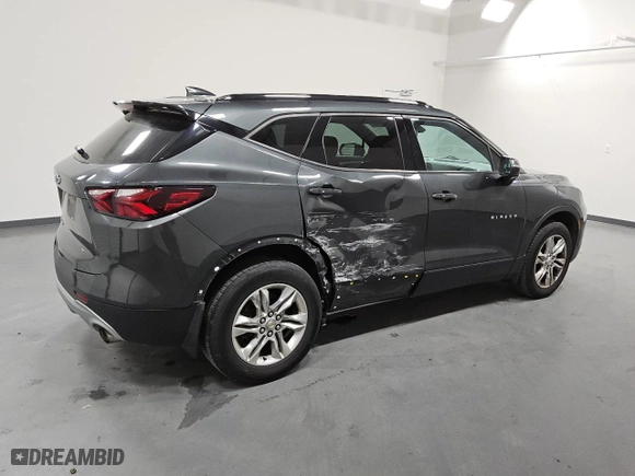 2019 Chevrolet Blazer with VIN 3GNKBGRS6KS694289, listed as a Copart auction lot 87723195 with 97,543 mi miles and Salvage Title. Bid and sale history available at carsss.com. Image 3.