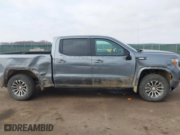2022 GMC Sierra 1500 AT4 with VIN 1GTU9EET7NZ212467, listed as a IAAI auction lot 41680267 with 48,978 mi miles. Bid and sale history available at carsss.com. Image 13.