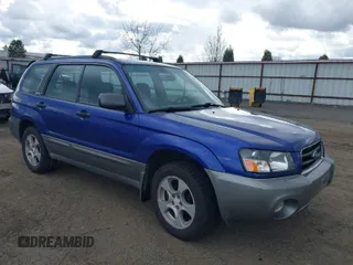 2003 Subaru Forester XS with VIN JF1SG65643H715427, listed as a IAAI auction lot 41935620 with 248,726 mi miles. Bid and sale history available at carsss.com. Image 1.