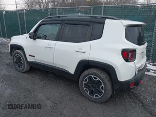 2015 Jeep Renegade Trailhawk with VIN ZACCJBCT5FPB91056, listed as a IAAI auction lot 41609659 with 145,109 mi miles and . Bid and sale history available at DreamBid. Image 3.