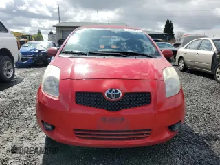 2007 Toyota Yaris with VIN JTDJT923275079885, listed as a Copart auction lot 50849725 with 234,634 mi miles and Salvage Title. Bid and sale history available at carsss.com. Image 5.