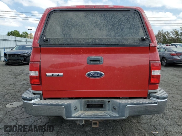 2004 Ford F-150 STX with VIN 1FTRX02W44KB96118, listed as a Copart auction lot 71984374 with 146,820 mi miles and Salvage title. Bid and sale history available at DreamBid. Image 6.