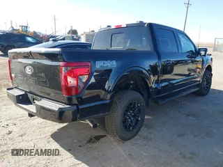 2024 Ford F-150 XLT with VIN 1FTFW3L86RKE42231, listed as a IAAI auction lot 41772884 with 1 mi miles. Bid and sale history available at carsss.com. Image 4.