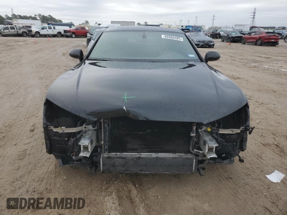 2017 Audi A7 Premium Plus with VIN WAUW2AFC9HN091504, listed as a Copart auction lot 88966485 with 84,731 mi miles and Salvage Title. Bid and sale history available at carsss.com. Image 5.