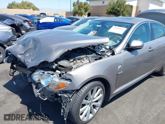 2010 Jaguar XF Premium Luxury with VIN SAJWA0GB6ALR77790, listed as a IAAI auction lot 41987113 with 69,094 mi miles. Bid and sale history available at carsss.com. Image 2.