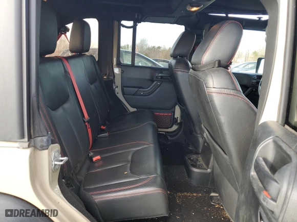 2018 Jeep Wrangler JK Unlimited Rubicon with VIN 1C4BJWFG7JL832917, listed as a Copart auction lot 88866165 with 83,598 mi miles and Salvage Title. Bid and sale history available at carsss.com. Image 10.