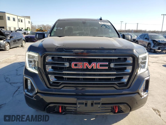 2021 GMC Sierra 1500 AT4 with VIN 3GTP9EEL0MG407872, listed as a Copart auction lot 42182375 with 59,328 mi miles and Clean Title. Bid and sale history available at carsss.com. Image 5.