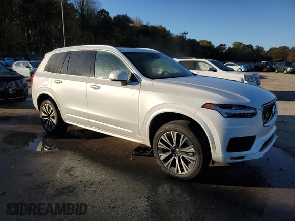2022 Volvo XC90 Momentum with VIN YV4102CK3N1780278, listed as a Copart auction lot 76260684 with 37,246 mi miles and Salvage Title. Bid and sale history available at DreamBid. Image 4.