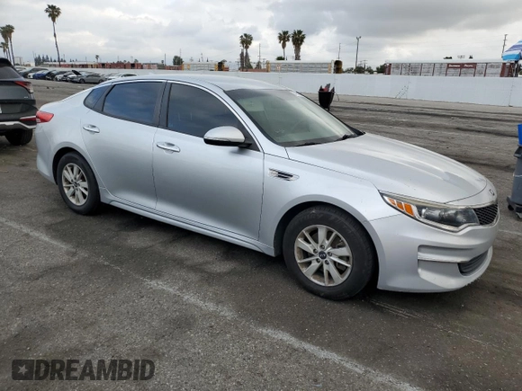 2017 Kia Optima LX with VIN 5XXGT4L36HG143791, listed as a Copart auction lot 54259095 with 129,164 mi miles and Clean Title. Bid and sale history available at carsss.com. Image 4.