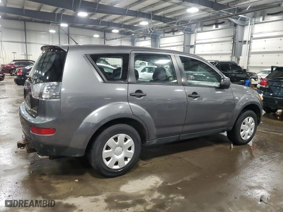 2007 Mitsubishi Outlander ES with VIN JA4MS31X47U004672, listed as a Copart auction lot 89326285 with 212,107 mi miles and Salvage Title. Bid and sale history available at carsss.com. Image 3.
