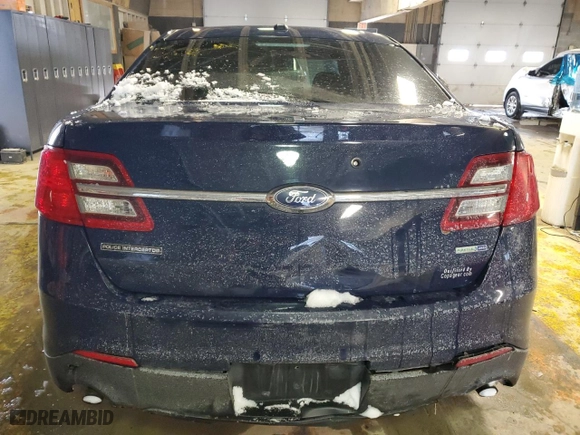 2018 Ford Police Interceptor Sedan with VIN 1FAHP2MK3JG123666, listed as a Copart auction lot 86895154 with 0 mi miles and Salvage Title. Bid and sale history available at carsss.com. Image 6.