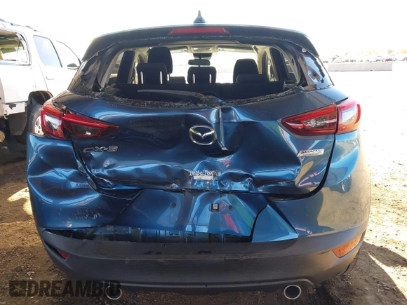 2019 Mazda CX-3 Sport with VIN JM1DKDB7XK1419841, listed as a IAAI auction lot 41699781 with 46,716 mi miles. Bid and sale history available at carsss.com. Image 16.