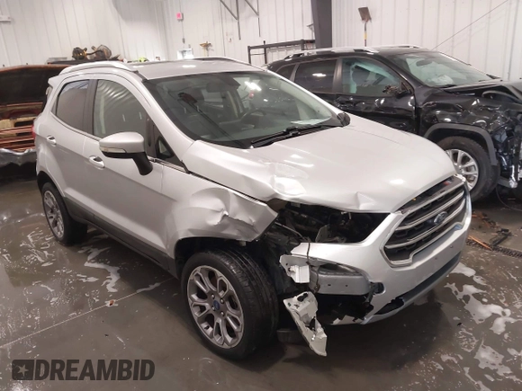 2019 Ford EcoSport Titanium with VIN MAJ6S3KL0KC257860, listed as a IAAI auction lot 41803984 with 120,529 mi miles and . Bid and sale history available at DreamBid. Image 6.