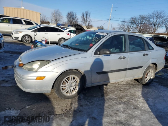 2003 Ford Focus LX with VIN 1FAFP33PX3W102560, listed as a Copart auction lot 88540225 with 159,356 mi miles and Salvage Title. Bid and sale history available at carsss.com. Image 1.