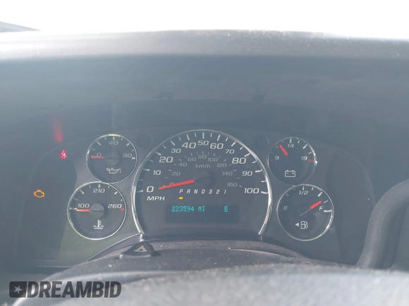 2012 Chevrolet Express Cargo with VIN 1GCSGAFX6C1143077, listed as a IAAI auction lot 42346840 with 223,594 mi miles and . Bid and sale history available at DreamBid. Image 7.