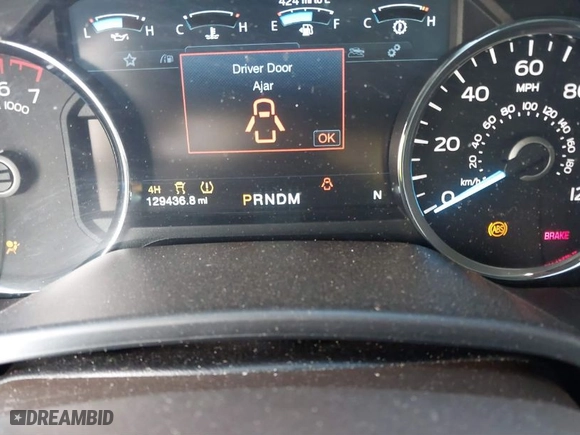 2018 Ford F-150 XL with VIN 1FTEW1EG7JFC09489, listed as a IAAI auction lot 41346016 with 129,436 mi miles. Bid and sale history available at carsss.com. Image 7.