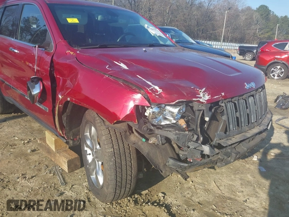 2013 Jeep Grand Cherokee Limited with VIN 1C4RJEBT3DC564366, listed as a IAAI auction lot 41485576 with 153,000 mi miles. Bid and sale history available at carsss.com. Image 6.