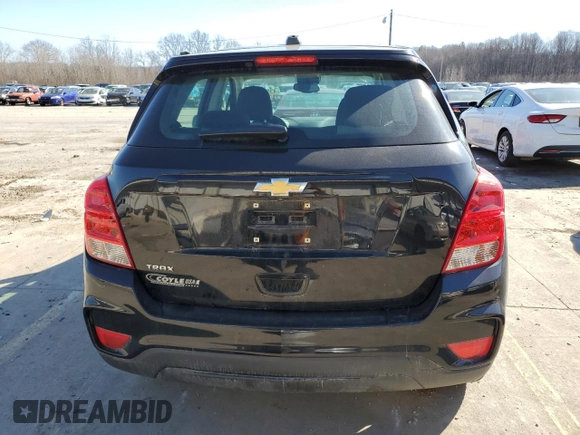2020 Chevrolet Trax LS with VIN 3GNCJKSB1LL210352, listed as a Copart auction lot 52013065 with 79,324 mi miles and Non repairable. Bid and sale history available at DreamBid. Image 6.