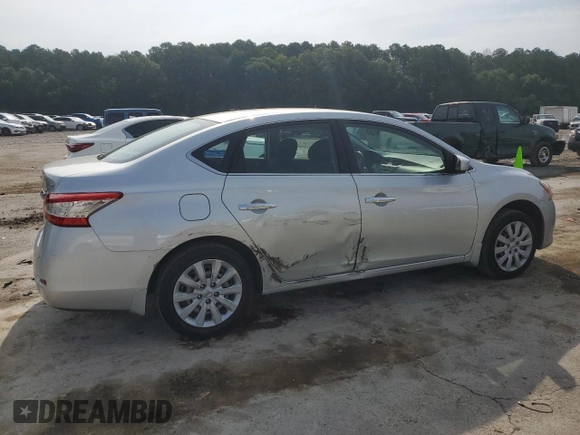 2014 Nissan Sentra SV with VIN 3N1AB7AP5EY334690, listed as a Copart auction lot 62394735 with 144,264 mi miles and Salvage title. Bid and sale history available at DreamBid. Image 3.