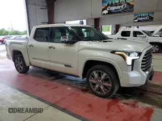 2023 Toyota Tundra Capstone Hybrid with VIN 5TFVC5DB9PX030251, listed as a Copart auction lot 55017275 with 24,192 mi miles and Salvage title. Bid and sale history available at DreamBid. Image 4.