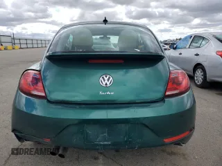 2018 Volkswagen Beetle SE with VIN 3VWJD7AT5JM710744, listed as a Copart auction lot 46947635 with 108,084 mi miles and Salvage Title. Bid and sale history available at carsss.com. Image 6.