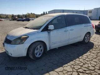 2008 Nissan Quest with VIN 5N1BV28U18N112362, listed as a Copart auction lot 78540184 with 220,913 mi miles and Clean Title. Bid and sale history available at carsss.com. Image 1.