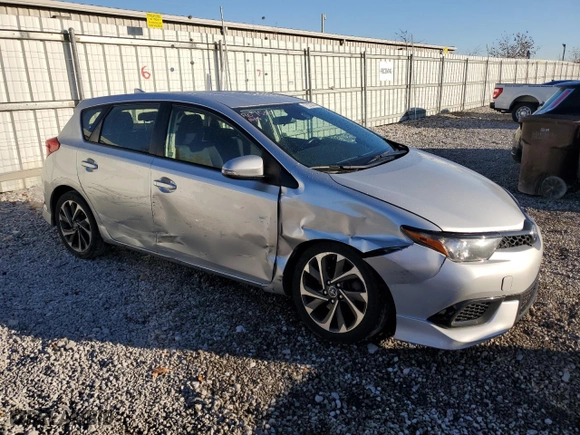 2017 Toyota Corolla iM with VIN JTNKARJE8HJ528990, listed as a Copart auction lot 77573744 with NaN miles and Salvage Title. Bid and sale history available at carsss.com. Image 4.