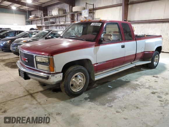 1991 GMC Sierra 1500 with VIN 2GTHC39K2M1538208, listed as a Copart auction lot 41664305 with 56,293 mi miles and Salvage Title. Bid and sale history available at DreamBid. Image 1.