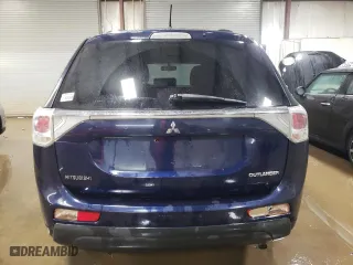 2014 Mitsubishi Outlander ES with VIN JA4AD2A34EZ008158, listed as a Copart auction lot 44355925 with 107,900 mi miles and Salvage Title. Bid and sale history available at carsss.com. Image 6.