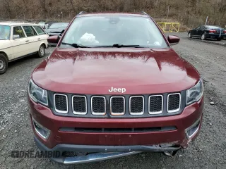 2021 Jeep Compass Limited with VIN 3C4NJDCB4MT565349, listed as a Copart auction lot 52520465 with 79,656 mi miles and Salvage title. Bid and sale history available at DreamBid. Image 5.