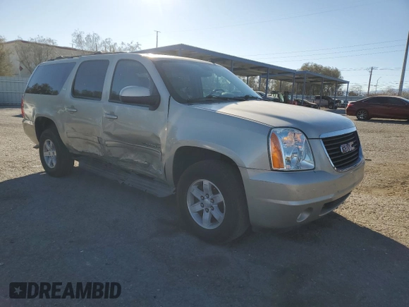 2013 GMC Yukon XL SLT with VIN 1GKS1KE07DR261108, listed as a Copart auction lot 89375335 with 107,940 mi miles and Salvage Title. Bid and sale history available at DreamBid. Image 4.