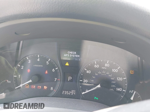 2010 Lexus RX 350 with VIN 2T2ZK1BA1AC035923, listed as a IAAI auction lot 42377519 with 235,294 mi miles and . Bid and sale history available at DreamBid. Image 7.
