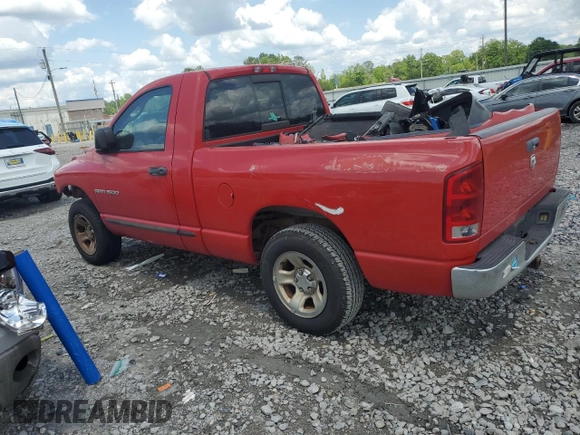 2005 Dodge 1500 ST with VIN 1D7HA16KX5J558184, listed as a Copart auction lot 56404735 with Not Provided miles and Clean Title. Bid and sale history available at DreamBid. Image 2.