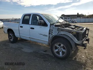 2006 Dodge 1500 SLT with VIN 1D7HA18N46S550164, listed as a Copart auction lot 78105834 with 224,810 mi miles and Salvage Title. Bid and sale history available at carsss.com. Image 4.
