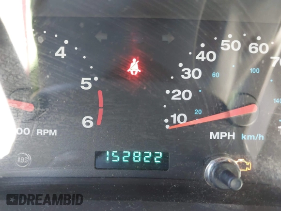 2002 Jeep Wrangler Sport with VIN 1J4FA49SX2P713303, listed as a IAAI auction lot 42136848 with 152,822 mi miles. Bid and sale history available at carsss.com. Image 7.