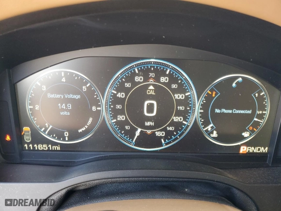 2015 Cadillac Escalade Platinum with VIN 1GYS3PKJXFR588065, listed as a Copart auction lot 85689674 with 111,651 mi miles and Salvage Title. Bid and sale history available at carsss.com. Image 9.