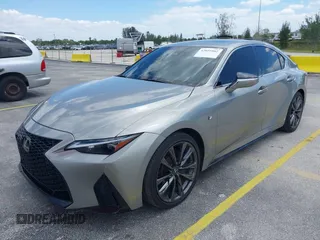 2023 Lexus IS with VIN JTHGZ1E23P5028682, listed as a IAAI auction lot 42051062 with 20,239 mi miles. Bid and sale history available at carsss.com. Image 17.
