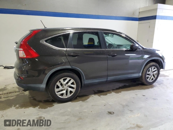 2015 Honda CR-V EX with VIN 5J6RM3H58FL008037, listed as a Copart auction lot 52911585 with Not Provided miles and Salvage Title. Bid and sale history available at carsss.com. Image 3.
