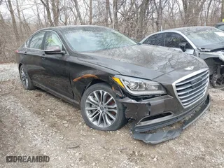 2016 Hyundai Genesis 3.8L with VIN KMHGN4JE9GU110867, listed as a IAAI auction lot 41729504 with 126,247 mi miles. Bid and sale history available at carsss.com. Image 1.