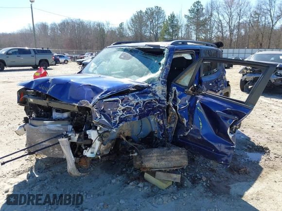 2021 Jeep Renegade Latitude with VIN ZACNJCBB8MPM73595, listed as a IAAI auction lot 41599574 with Not provided miles and . Bid and sale history available at DreamBid. Image 6.