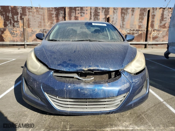 2016 Hyundai Elantra SE with VIN 5NPDH4AE1GH747339, listed as a Copart auction lot 42312145 with 143,531 mi miles and Salvage Title. Bid and sale history available at carsss.com. Image 5.