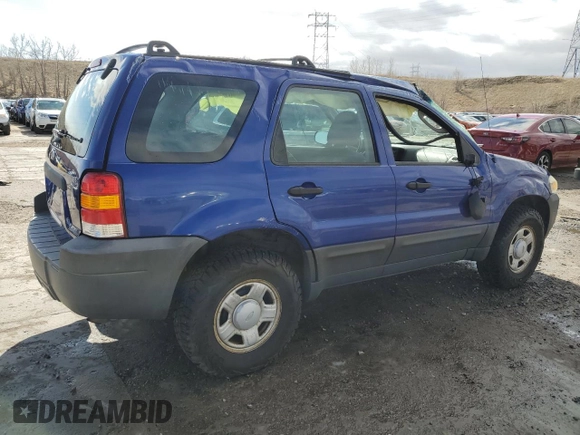 2005 Ford Escape XLS with VIN 1FMCU92Z25KB84124, listed as a Copart auction lot 49141705 with Not provided miles and Salvage title. Bid and sale history available at DreamBid. Image 3.