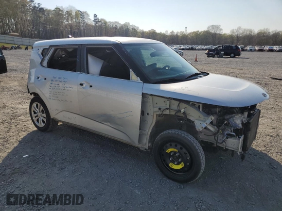 2021 Kia Soul S with VIN KNDJ23AU3M7793843, listed as a Copart auction lot 87873455 with 102,356 mi miles and Salvage Title. Bid and sale history available at carsss.com. Image 4.