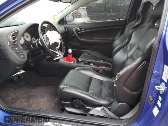 2005 Acura RSX Type S с VIN JH4DC53055S016075, выставлен на аукционе Copart как лот 52358975 с пробегом Не указан миль и Списание • Salvage title. История ставок и продаж доступна на DreamBid. Изображение 7.