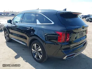 2023 Kia Sorento Hybrid EX with VIN KNDRHDLG4P5193721, listed as a IAAI auction lot 41545430 with 58,887 mi miles. Bid and sale history available at carsss.com. Image 3.