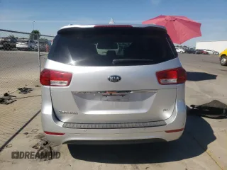2017 Kia Sedona EX with VIN KNDMC5C1XH6264152, listed as a Copart auction lot 69098454 with 123,954 mi miles and Salvage Title. Bid and sale history available at carsss.com. Image 6.