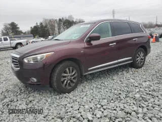 2014 Infiniti QX60 z VIN 5N1AL0MN4EC502481, wystawiony jako Copart lot #43206695 z przebiegiem 196 657 mil mil oraz Szkoda całkowita • Salvage title. Historia ofert i sprzedaży dostępna na DreamBid. Obrazek 1.