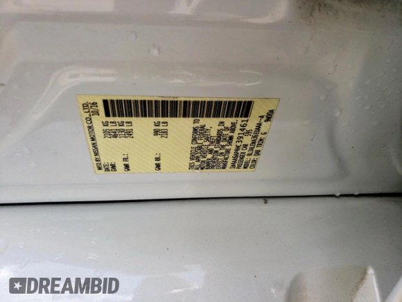 2017 Nissan Maxima SR with VIN 1N4AA6AP4HC391461, listed as a Copart auction lot 61269995 with 178,380 mi miles and Salvage title. Bid and sale history available at DreamBid. Image 13.
