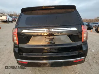 2023 Chevrolet Suburban LT with VIN 1GNSCCKD1PR555635, listed as a Copart auction lot 43834915 with 32,982 mi miles and Salvage Title. Bid and sale history available at DreamBid. Image 6.