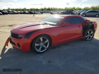 2011 Chevrolet Camaro 2LS with VIN 2G1FA1ED5B9163107, listed as a Copart auction lot 49538175 with 166,918 mi miles and Salvage Title. Bid and sale history available at carsss.com. Image 1.